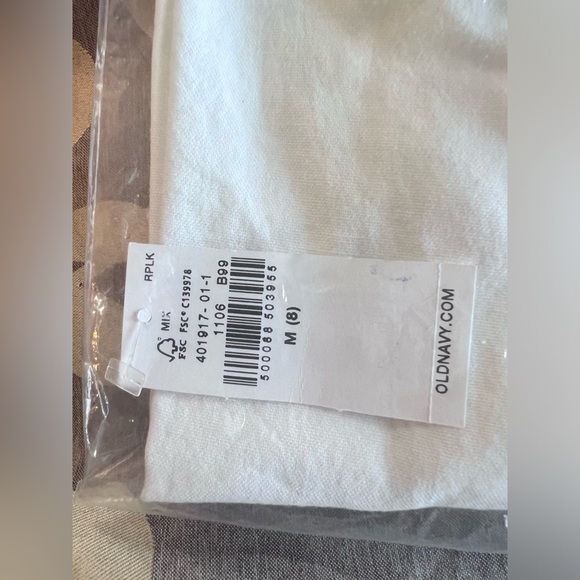 2 Old Navy Uniform White Oxford Stretch Shirt for Boys Size M (8) NWT - Picture 5 of 12